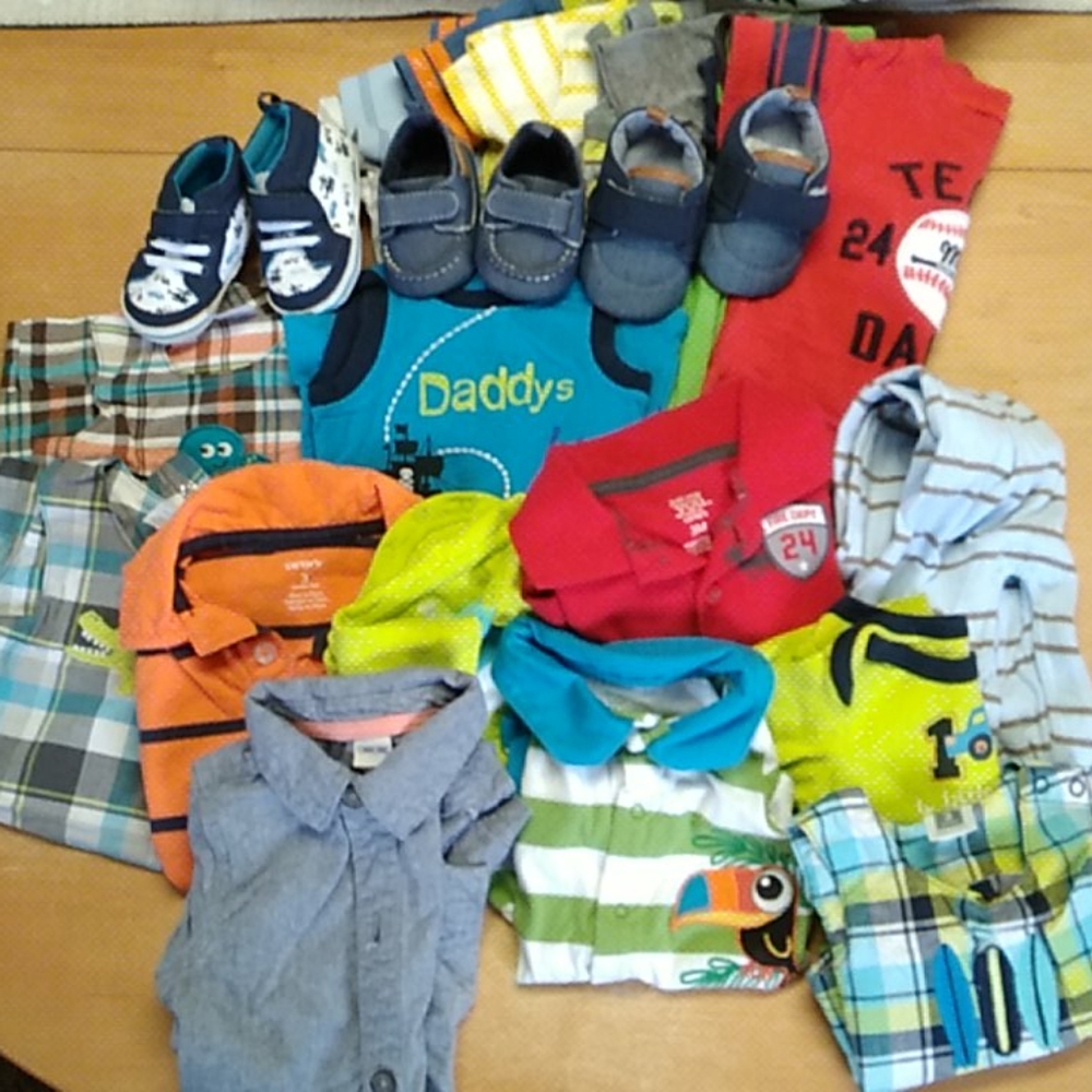 3 month baby clothes lot